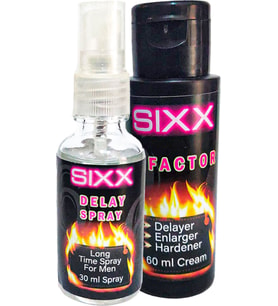 Sıxx 3x Etkişekillenme + 30 ml Delaysprey