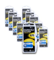 Duracell 675 Kulaklık Pili 60 Adet 10 lu Paket