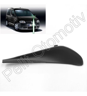 Caddy (2004-2011) Çamurluk Köşesi Su Izgarası Sol 2K0819447B