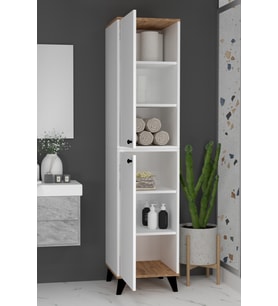 Balım İki Kapaklı Modern Banyo Dolabı