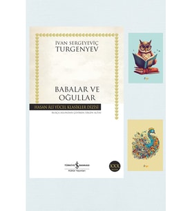 Babalar Ve Oğullar Hasan Ali Yücel Klasikleri Ivan Sergeyeviç Turgenyev 9789944885454 Defterli Seti (Renksiz)