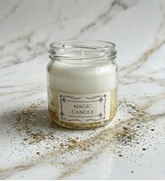 KUTU FESTİVALİ EL YAPIMI KOKULU MUM MAGIC GOLDEN CANDLE