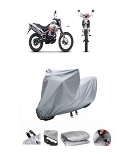 Rks RT250  Gri Motosiklet Brandası ARKA ÇANTA UYUMLU DEĞİLDİR