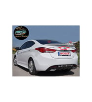 HYUNDAİ ELANTRA SPOYLER (2010-2016) FİBERGLASS BOYASIZ