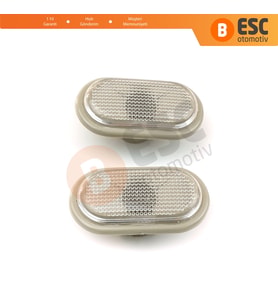Renault Opel Nissan İçin Beyaz Yan Çamurluk Sinyali 8200194580