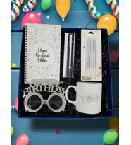 Doğum Günü, Happy Birthday, Özel Kupa, Kutulu Kalem, Mum, Gözlük, Hediye Kutusu