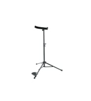 Konig & Meyer 15045-011-55 Kontrafagot Sehpası Özel Koruyucu Kaplama Yüksekliği Ayarlanabilir Destek Kolları ve Katlanabilir Ergonomik Tasarım