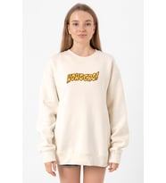 Inspector Gadget Wowsers Ekru Kadın 2ip Sweatshirt