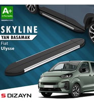S-Dizayn Fiat Ulysse Skyline Krom Yan Basamak 213 Cm 2022 Üzeri A+ Kalite