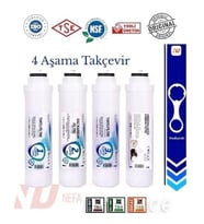 Conax Class Tak Çevir 4 Aşamalı Filtre Seti, Anahtar Hediyeli