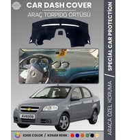 CHEVROLET AVEO (2006-2011) Torpido Örtüsü Ön Göğüs Torpido Koruma Tam Uyum Kaymaz Hızlı Montaj
