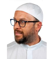 Berra Çelik Örme Dantel Namaz Takkesi Beyaz 1 Adet