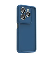 İnfinix Hot 40 Pro Kılıf Kamera Korumalı Ananas Silikon Kapak (Koyu Yeşil)