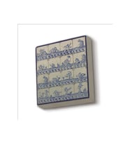 Hollanda Deseni Baskılı Taş Magnet 5X5
