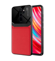 Xiaomi Redmi Note 8 Pro Kılıf Parlak TPU Emiks Kapak (Kırmızı)