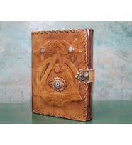 Taşlı Deri Defter