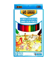 MY DİDO 12 RENK JUMBO KURU BOYA KALEMİ