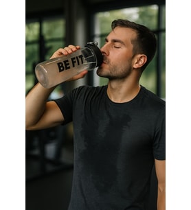 1500 ml Watermode Okul Işyeri, Spor Salonu Için Uygun Su Matarası