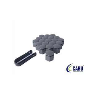 Opel Astra F G H, Corsa B C D, Zafira, Vectra A, Omega B 1993 ve Sonrası Uyumlu Bijon Kapağı Kömür Metalik 22x27mm