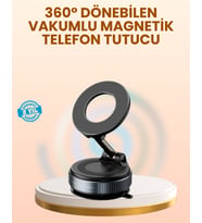 Vakumlu Manyetik Araç Telefon Tutucu Güçlü Tutuş