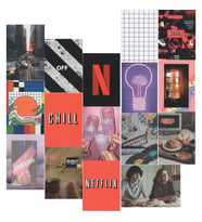 Netflix Temalı Poster Duvar Kağıdı Seti