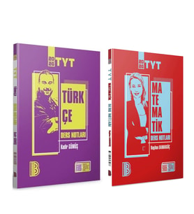 Benim Hocam 2026 TYT Türkçe ve Matematik Video Ders Defteri Seti 2 Kitap