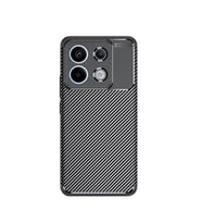 Xiaomi Redmi Note 13 Pro Kılıf Elde Kaymayan Kamera Korumalı Silikon (Siyah)