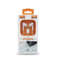 Lucatech LH-307 Type-C Mikrofonlu Stereo Kulak İçi Kulaklık - Beyaz