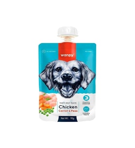 Wanpy Taze Tavuklu Havuçlu Köpek Et Ezmesi 90 Gr