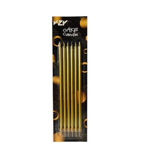 Gold Uzun Pasta Mumu 20 cm 