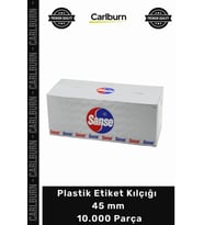Özel Üretim Tekstil Konfeksiyon Mağaza Standart Kalite Plastik Etiket Kılçığı 45 mm 10.000 Parça