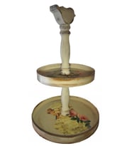 AHŞAP SUNUMLUK, 49 cm, Dekoratif El Sanatları