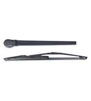 Alfa Romeo 145 1995-2001 Arka Cam Silecek Takımı Kol Kapak Silgi Set (Siyah)