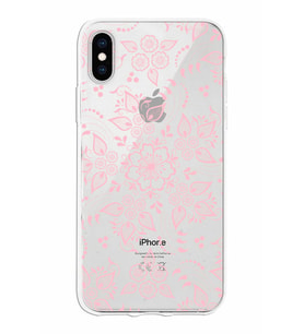 Apple iPhone XS Max Uyumlu Kapak Nostalji Desen Tasarımlı Şeffaf Silikon Kılıf