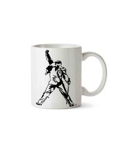 Freddie Mercury 11 Porselen Kupa Bardak