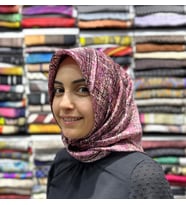 % 100 Saf İpek Sura Eşar - Sonbahar - Kış 9074701 (A.Pudra)