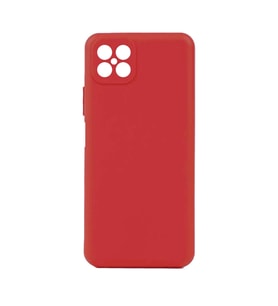 Omix X600 Kılıf Kamera Korumalı Silikon Rubber Arka Kapak (Kırmızı)