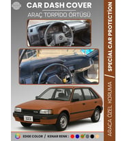 MAZDA 323 BF (1985-1989) Torpido Örtüsü Panel Koruma Torpido Koruma Tam Uyum Çatlamayı Önler Kaymaz