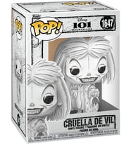 Funko Pop Disney: Sketched - Cruella De Vil (Krem)