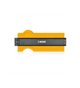 Büyük Boy Ahşap Fayans Şekillendirme Kalıbı 25x10 cm, Şablon ve Tarağı