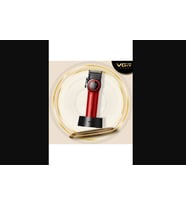 VGR 001 Profesyonel Berberler için Karbon Çelik Bıçak Saç Kesme Makinesi 9000RPM, LED Ekran