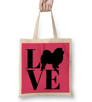Chow Chow Dog Love Chow Chow 01 Bez Çanta Uzun Saplı
