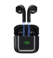 Konfulon BTS21  Dijital Şarj Göstergeli Kablosuz Bluetooth Kulaklık Siyah