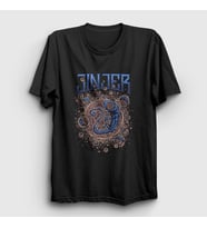 Presmono Unisex Siyah Birth Jinjer T-Shirt 160561tt