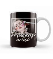 Make Up Artist Lipstick Beauty Salon Cosmetics Cosmetologist Kupa Bardak Porselen