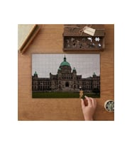 Parlamento Binası Tasarımı 240 parça Ahşap Puzzle Ahşap Kutuda MP06718