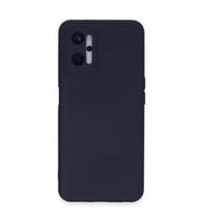 Realme 9i 4g Kılıf Nano İçi Kadife Silikon - Lacivert
