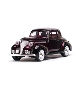 Motormax 1939 Chevrolet Coupe Bordo 1:24 Model Araba Bordo