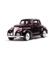 Motormax 1939 Chevrolet Coupe Bordo 1:24 Model Araba Bordo
