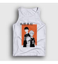 Presmono Unisex Beyaz Kagehina Voleybol Anime Haikyu Atlet 237528tt